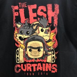 New Rick and Morty Flesh Curtains Tour Shirt
